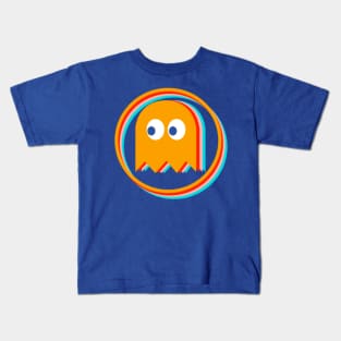 Pacman Ghost Kids T-Shirt